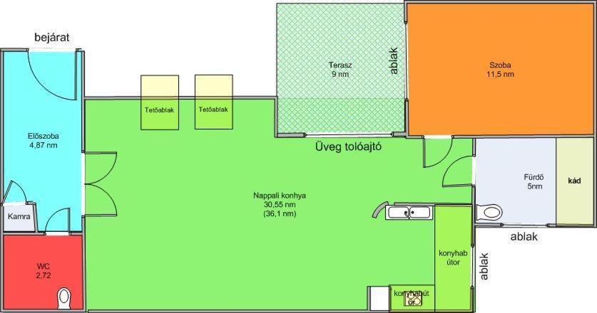 Hb Downtown Sunny Apartman Budapest Exterior photo